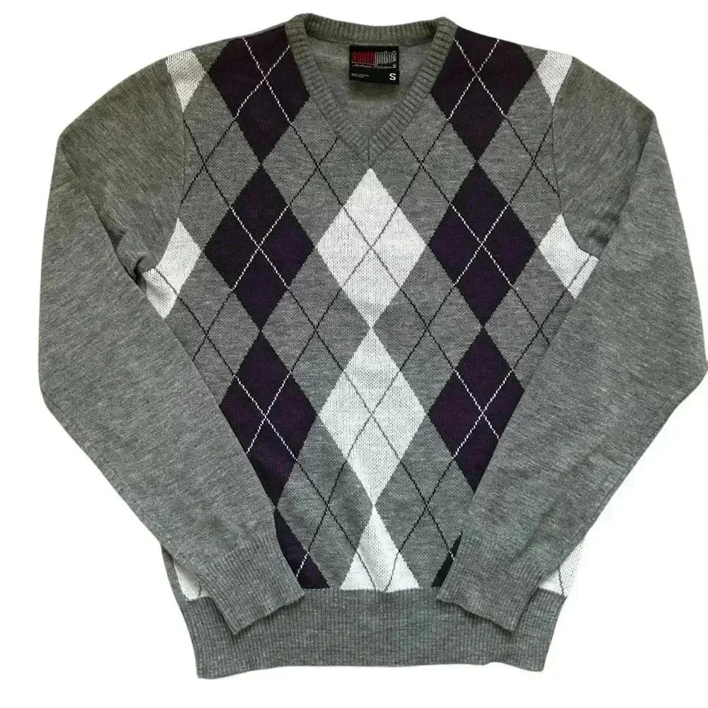 Vintage South Pole - Argyle Sweater